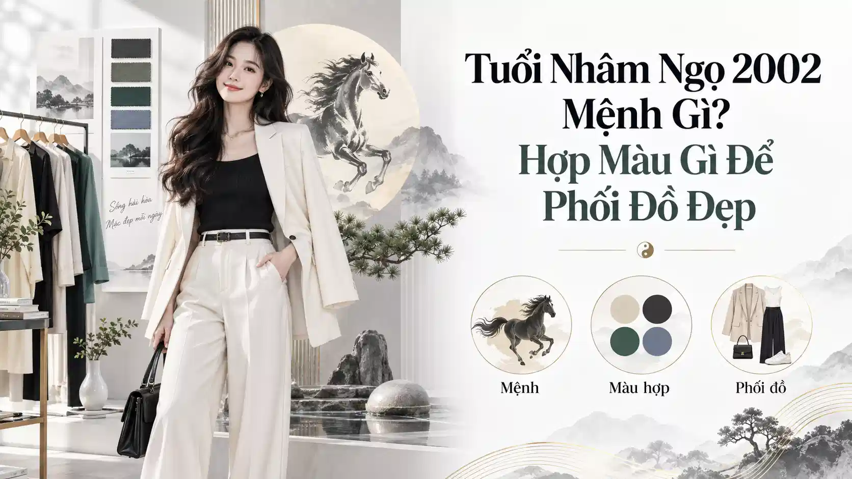 Tuổi Nhâm Ngọ 2002 Mệnh Gì? Hợp Màu Gì Để Phối Đồ Đẹp