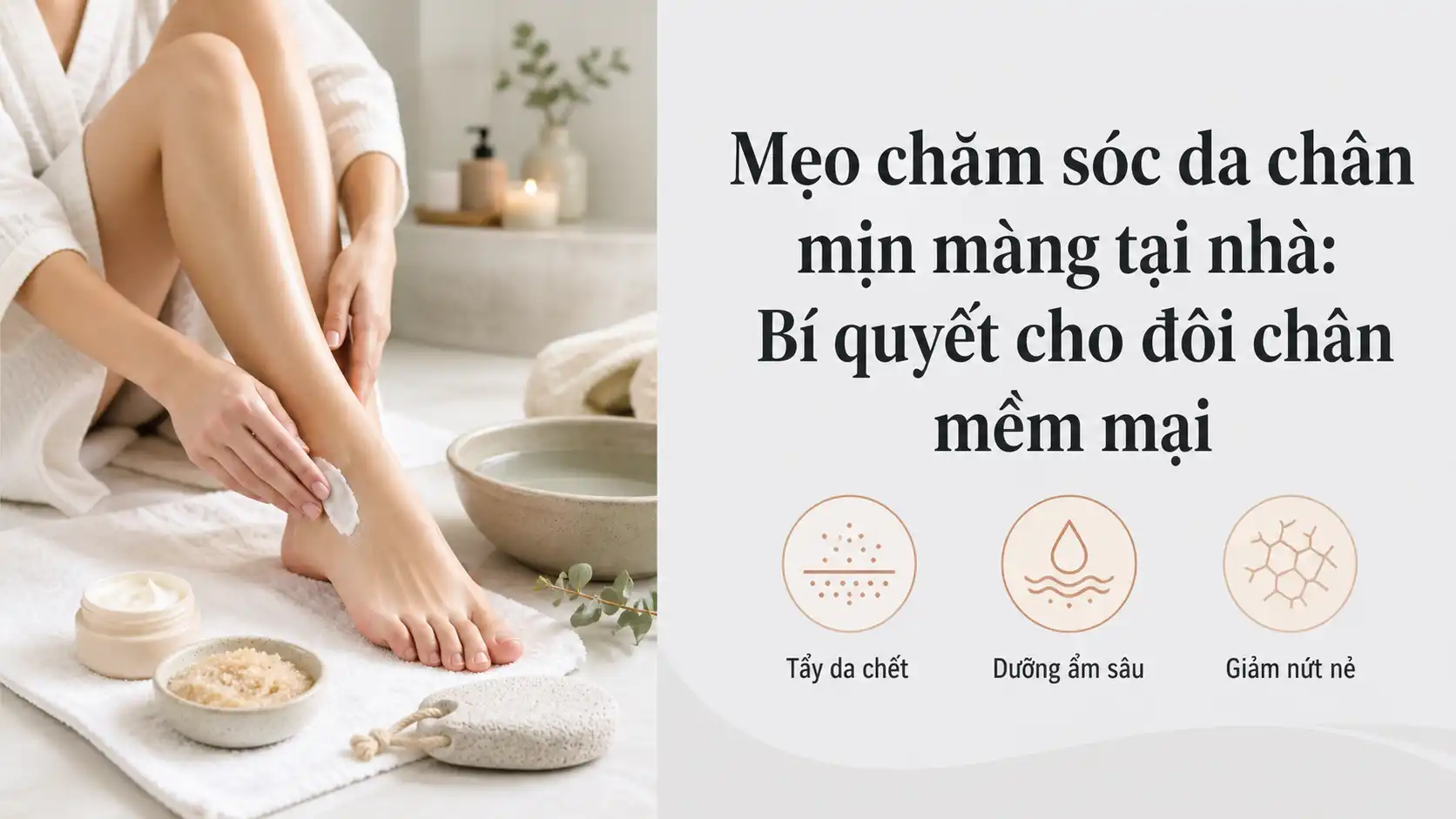 Cách Chăm Sóc Da Chân Mịn Màng Tại Nhà Hiệu Quả Nhất