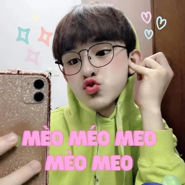 Hiện tượng video biểu cảm lạ Đoạn thoại biểu cảm Mèo méo meo
