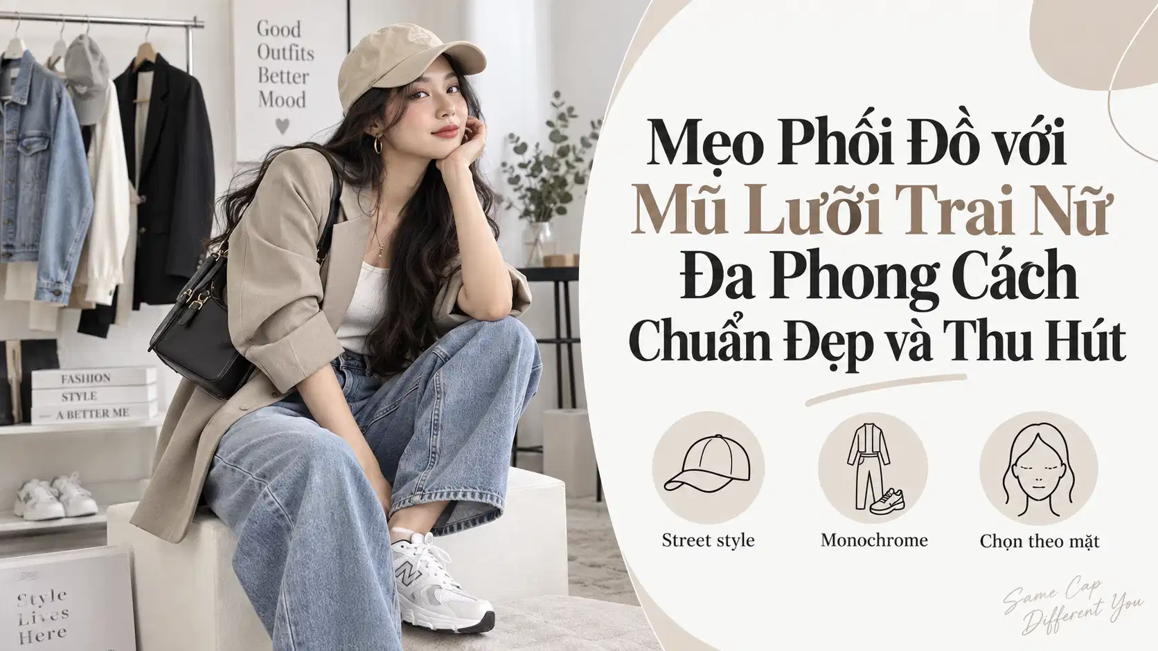 Mẹo Phối Đồ với Mũ Lưỡi Trai Nữ Đa Phong Cách Chuẩn Đẹp và Thu Hút