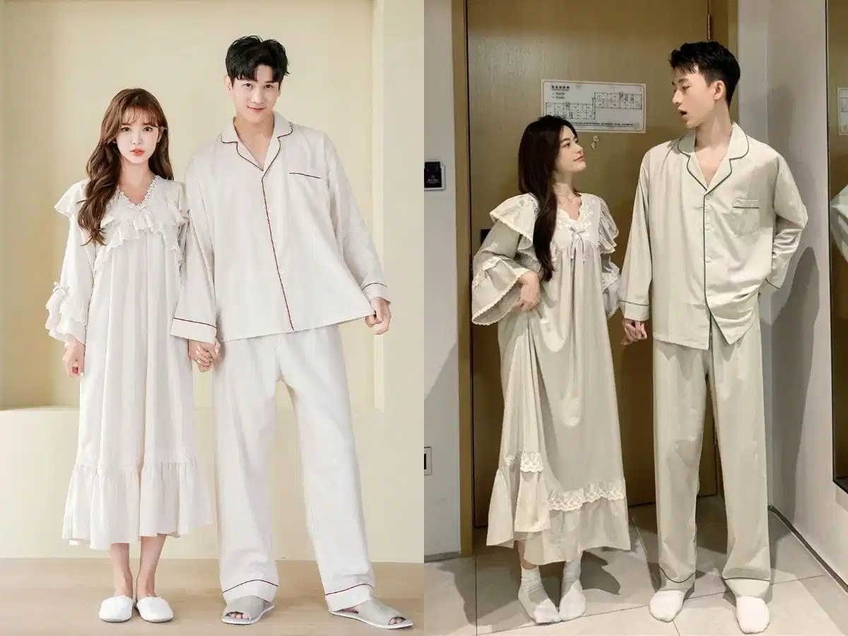 Mix đồ đôi pijama Mix đồ đôi pijama