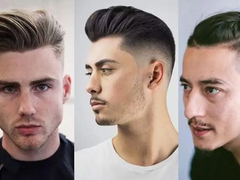 Các biến thể side part nam kết hợp ép side gọn gàng