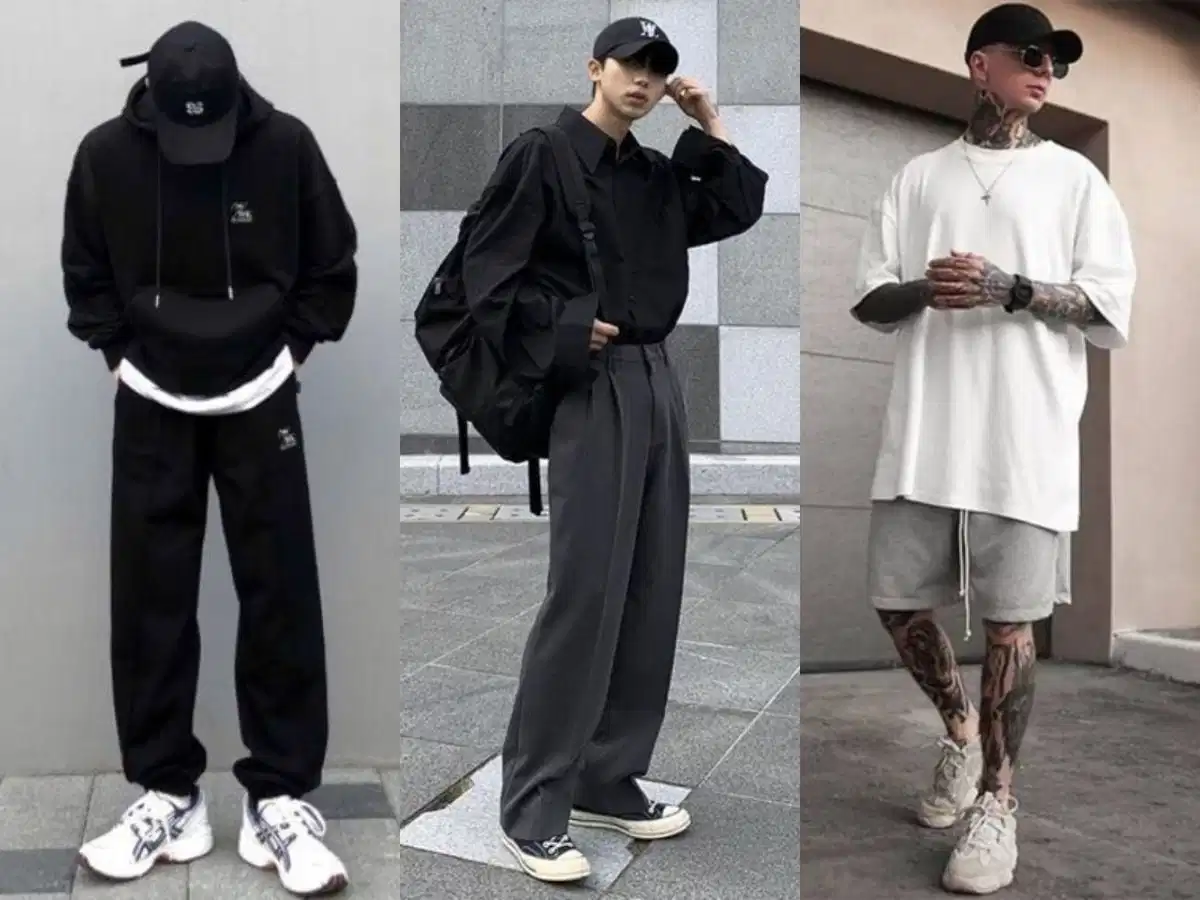 Mũ lưỡi trai nam màu đen kết hợp linh hoạt cùng nhiều phong cách thường ngày
