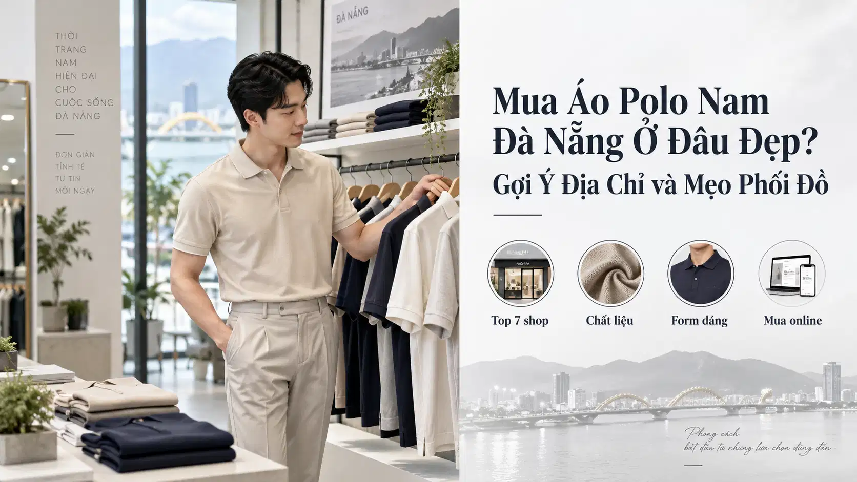 Mua Áo Polo Nam Đà Nẵng Ở Đâu Đẹp? Gợi Ý Địa Chỉ và Mẹo Phối Đồ