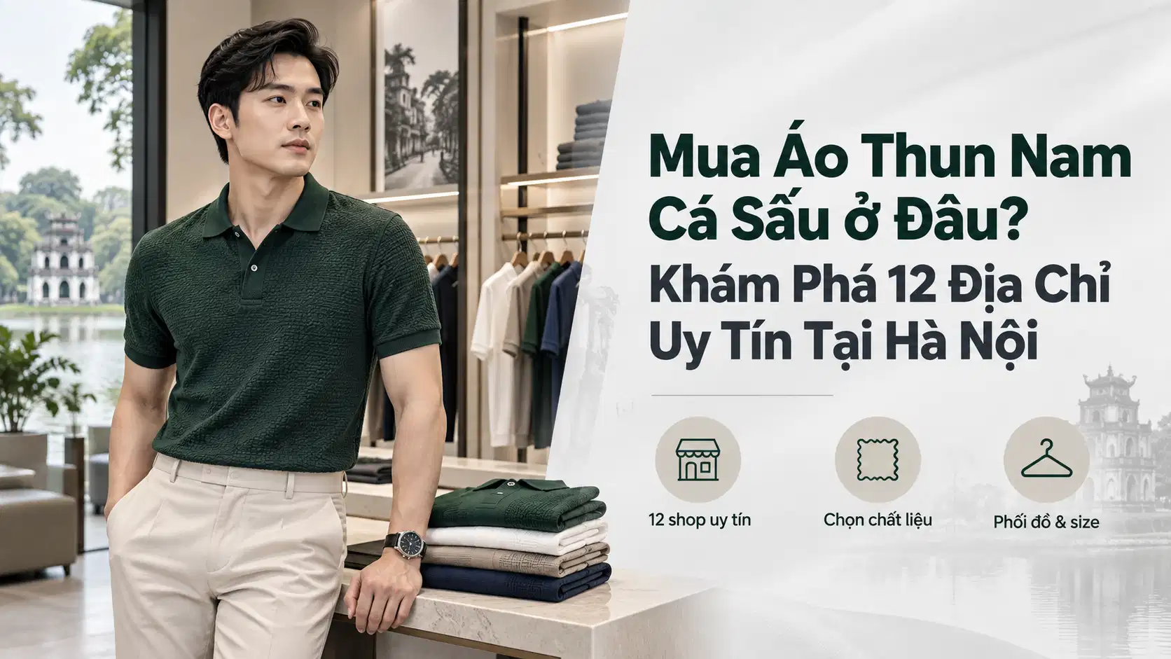 Mua Áo Thun Nam Cá Sấu Ở Đâu? 12 Shop Uy Tín, Chất Lượng Tại Hà Nội