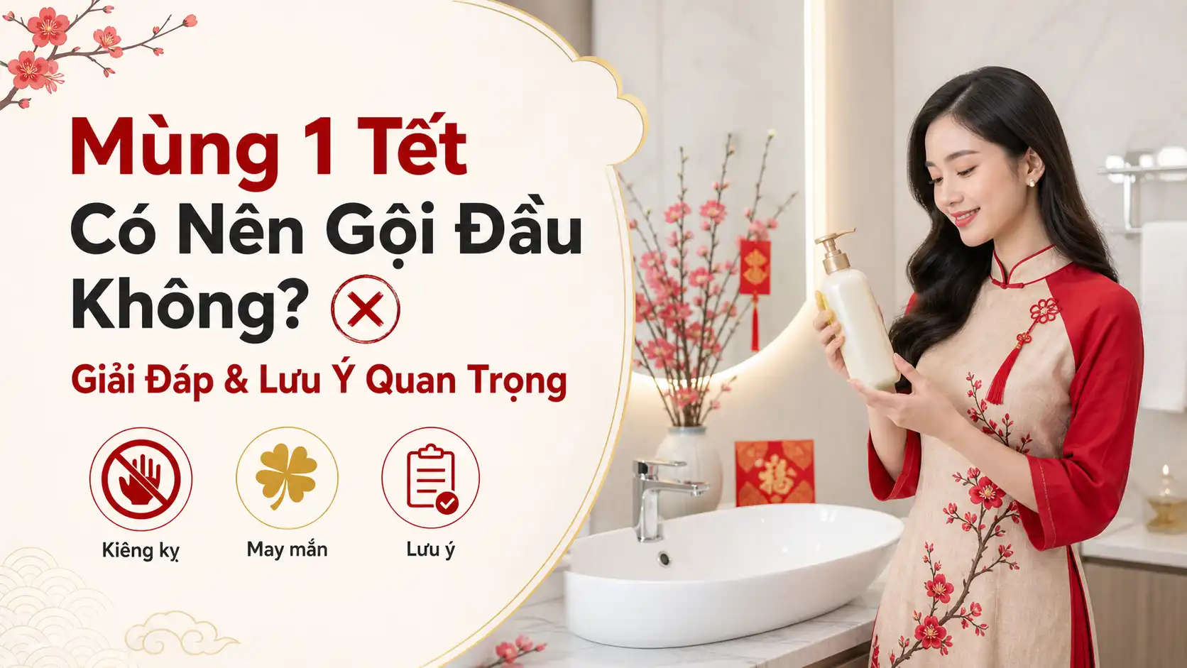 Mùng 1 Tết Có Nên Gội Đầu Không? Lưu Ý Quan Trọng