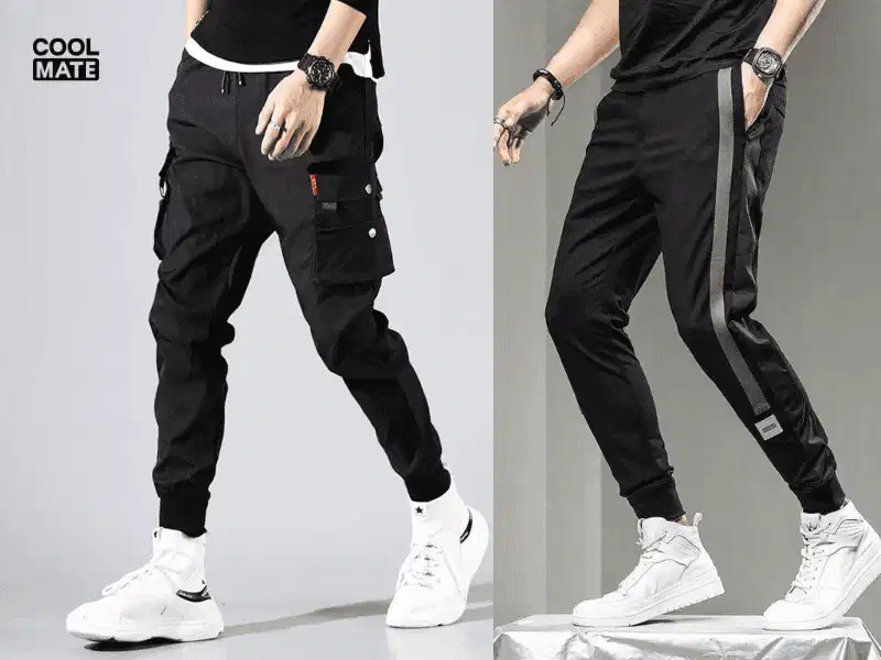 Nam chân vòng kiềng mặc quần Jogger Nam chân vòng kiềng mặc quần Jogger