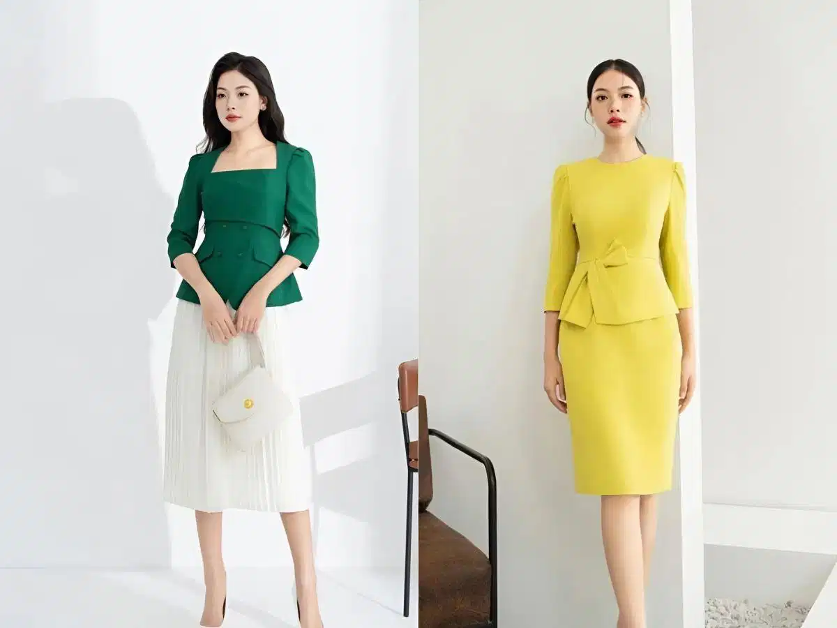 Cách chọn váy công sở theo vóc dáng thanh mảnh Cách chọn váy công sở theo vóc dáng thanh mảnh