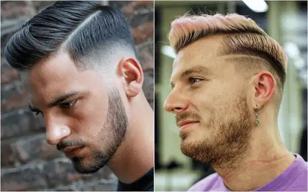 Sự kết hợp tương phản giữa mái rẽ 6/4 và hai bên cạo sát Undercut