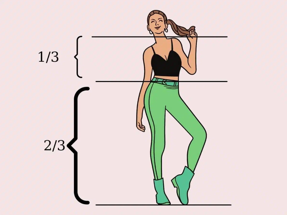 Cách tạo tỷ lệ thân trên và thân dưới khi phối đồ mùa đông