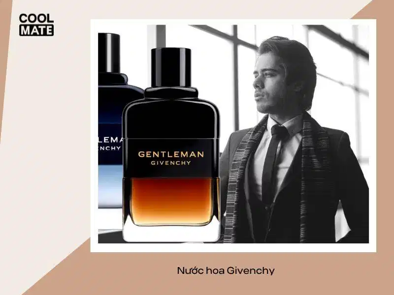 Nước hoa Givenchy Gentlemen Givenchy Gentleman - Hương gỗ ấm áp cho quý ông lịch thiệp