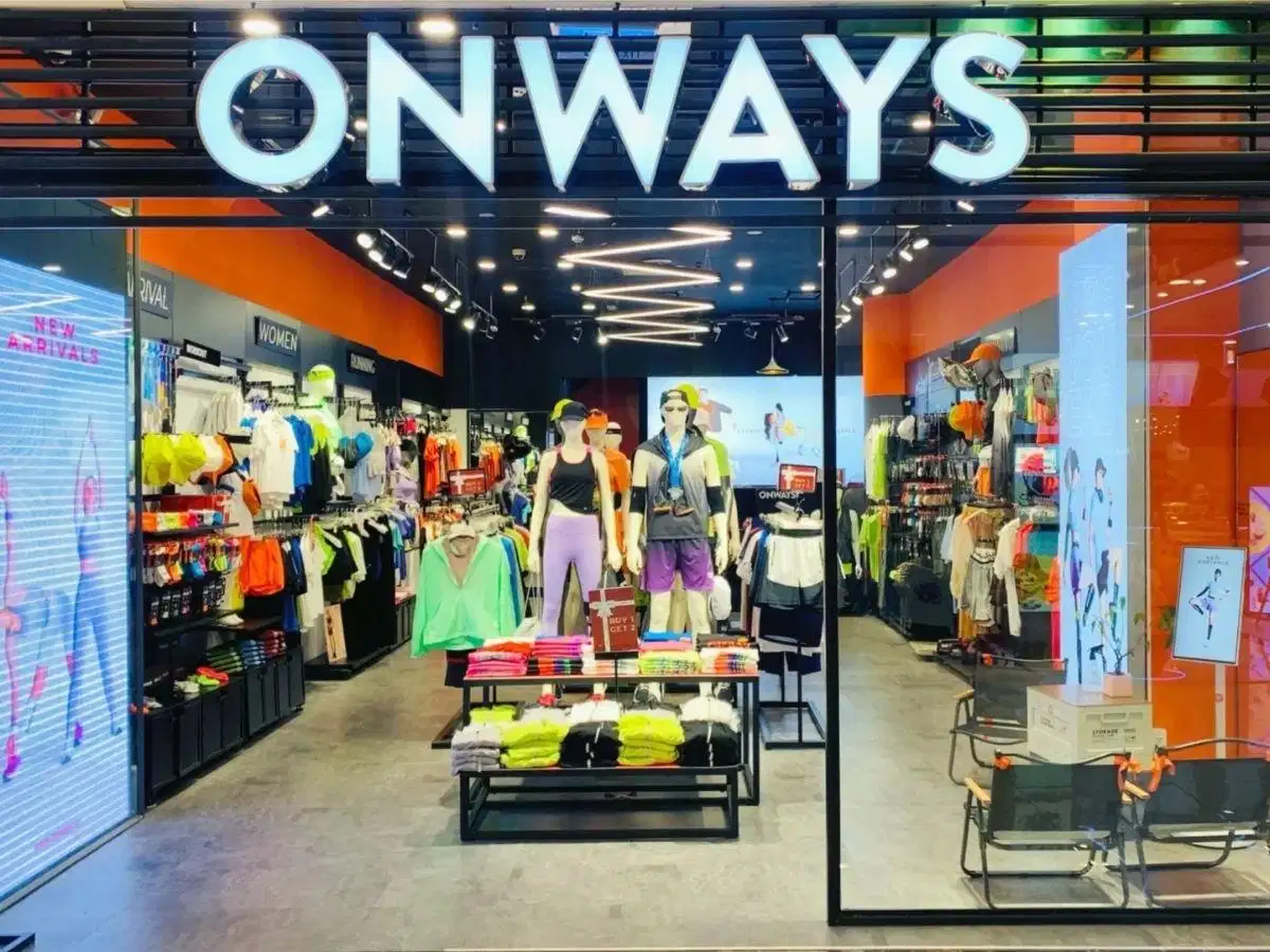 Onways thương hiệu thời trang thể thao phong cách tối giản
