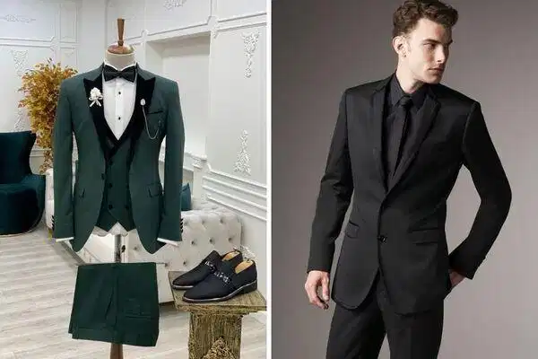 Bộ suit xanh navy tạo phong thái quyền lực và sang trọng