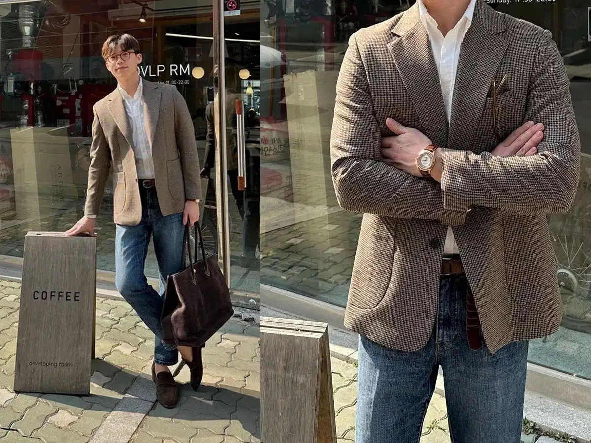 Phối blazer và quần jeans đi bar Layer áo sơ mi, blazer và quần jean đen cùng chelsea boots nam đi bar