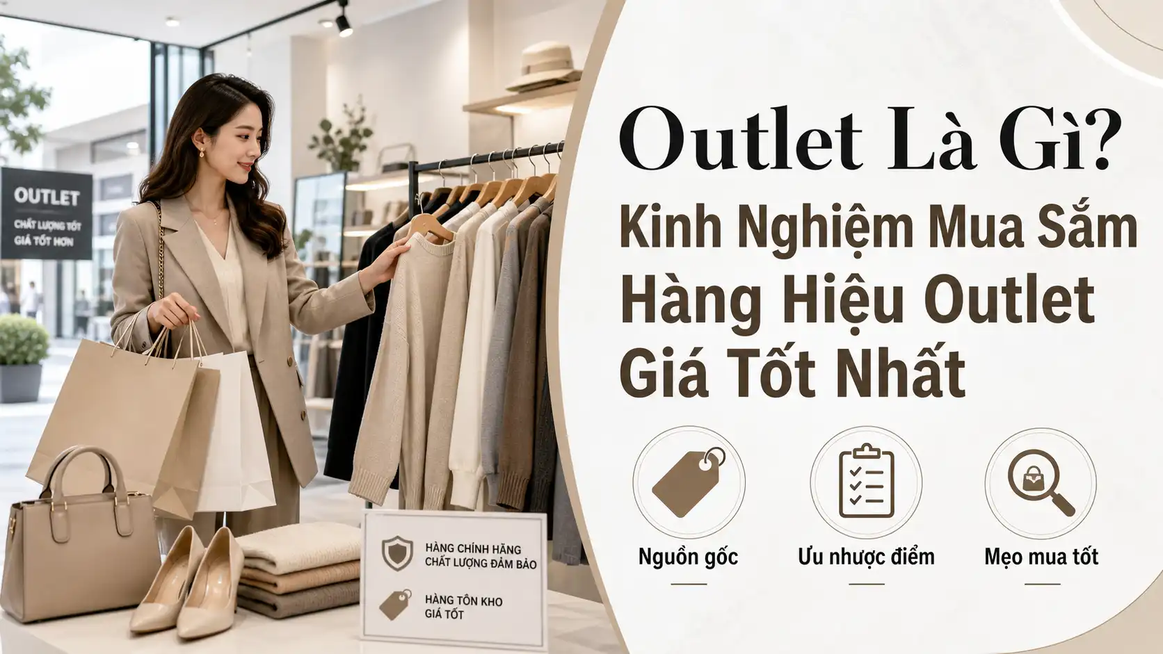 Outlet Là Gì? Kinh Nghiệm Mua Hàng Hiệu Giá Tốt Nhất