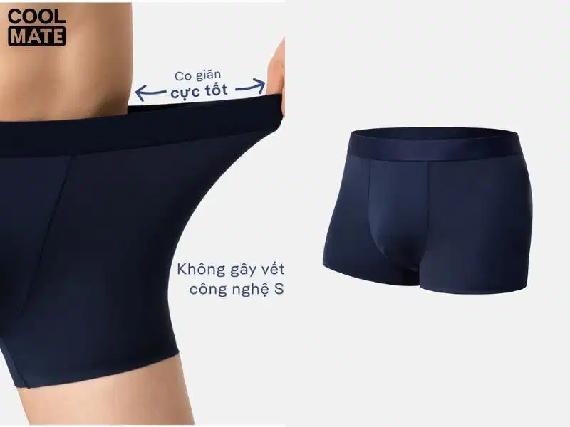 Trunk Excool Microfiber Seamless Quần lót nam Trunk Excool Microfiber Seamless không đường may
