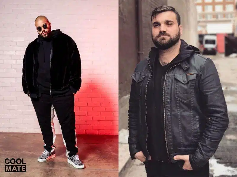 Phối hoodie với áo khoác da nam Phối hoodie với áo khoác da nam