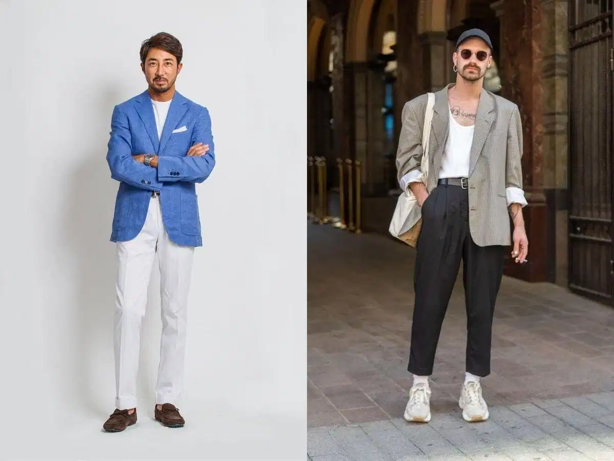Phối Đồ Áo Blazer Với Quần Trousers Phối Đồ Áo Blazer Với Quần Trousers
