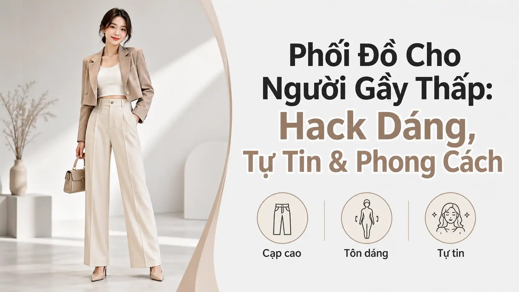 Phối Đồ Cho Người Gầy Thấp: Hack Dáng Và Tự Tin Hơn