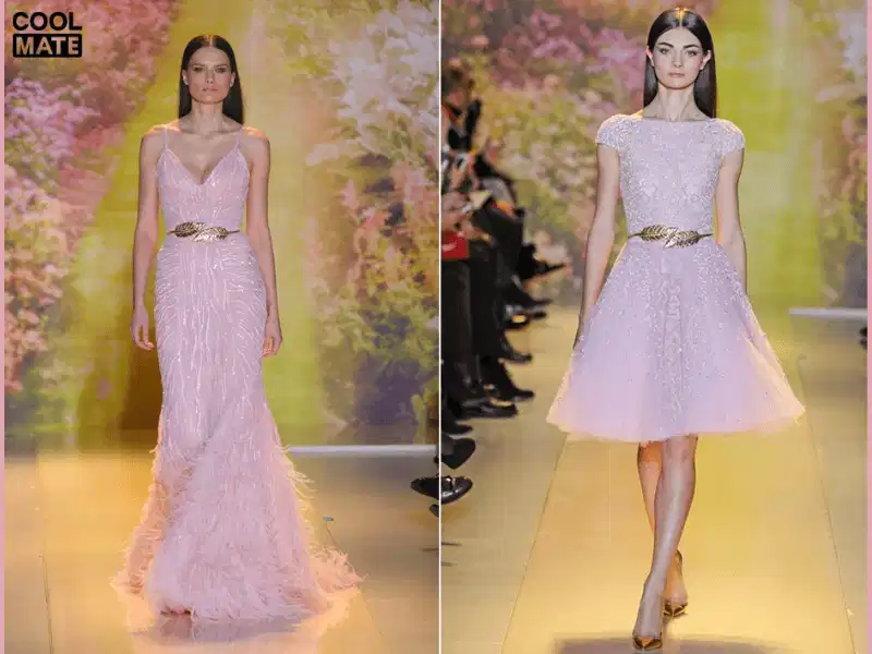 Trang sức và phụ kiện ánh kim metallic làm điểm nhấn bắt sáng cho trang phục hồng pastel