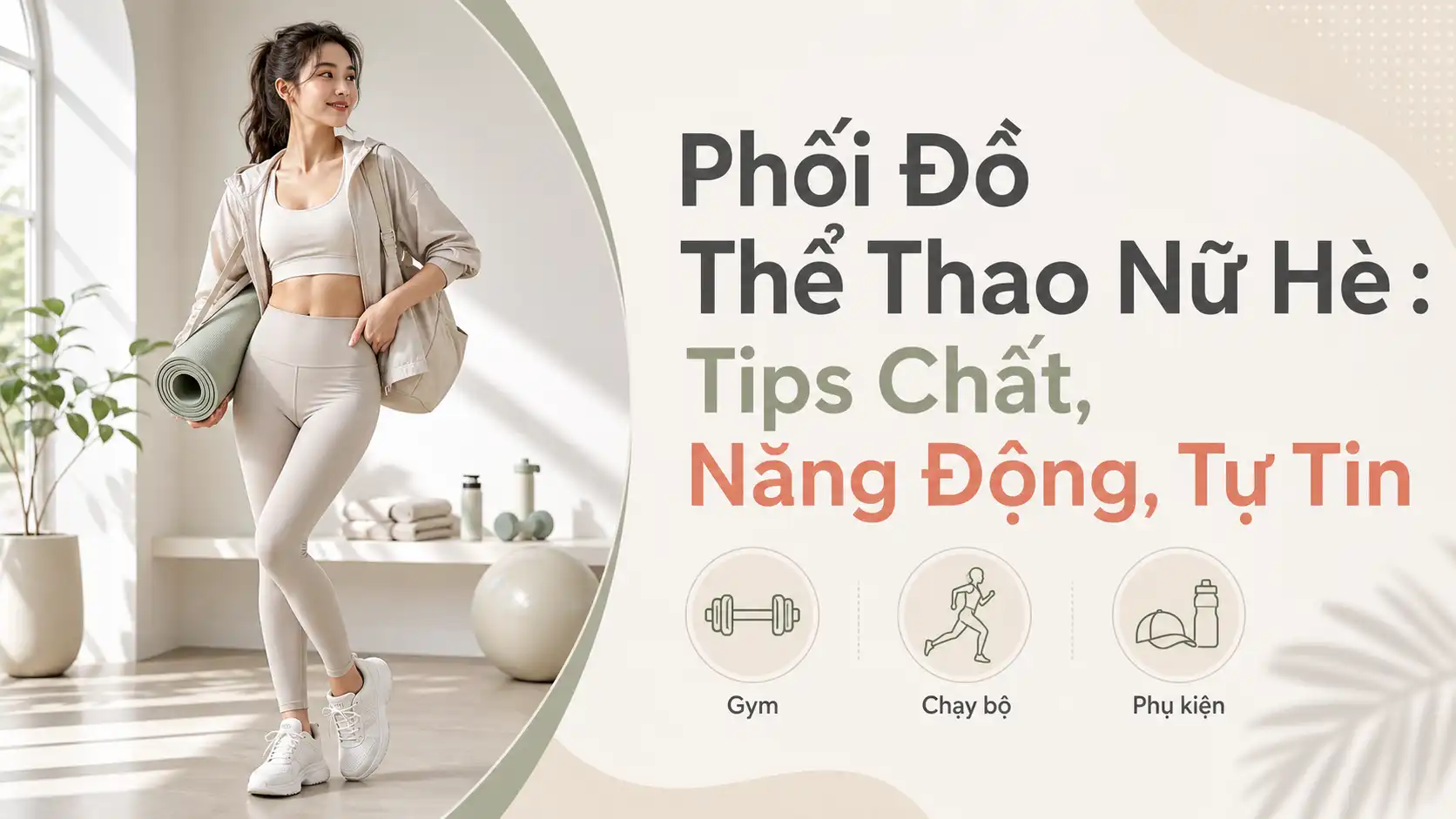 Phối Đồ Thể Thao Nữ: Tips Mặc Chất, Năng Động & Tự Tin