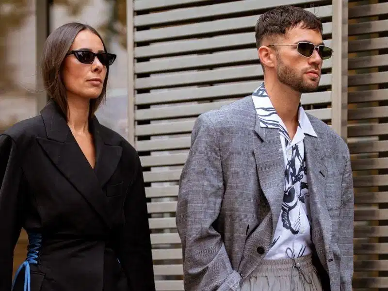Blazer nam không đệm mút phong cách Pháp Áo khoác blazer may đo mềm mại không độn vai