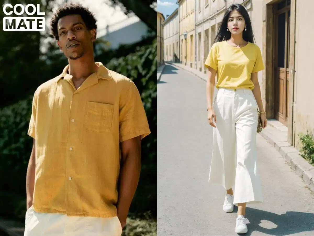 Phối đồ với màu Butter Yellow Cách phối đồ với tông vàng bơ Butter Yellow cho mùa ấm
