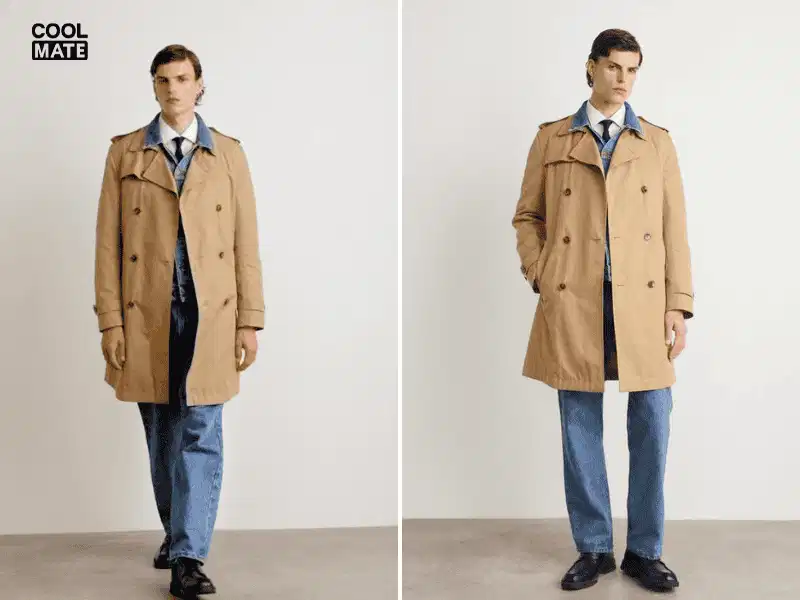 Phối giày Derby với áo trendcoat - phong cách thời thượng Phối giày Derby với áo trendcoat - phong cách thời thượng