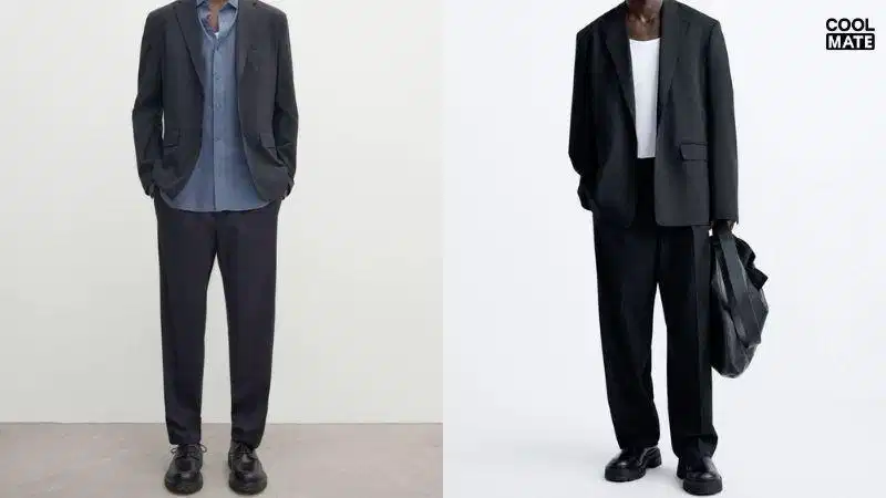 Quý ông lịch lãm cùng Oxford Vẻ ngoài chuẩn mực của quý ông với áo khoác và giày Oxford cap-toe