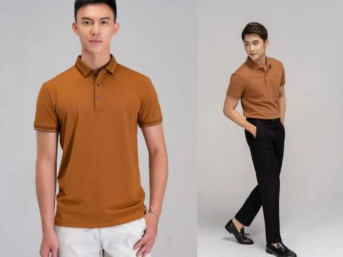 Nguyên lý bánh xe màu sắc trong trang phục Ứng dụng bánh xe màu sắc khi phối đồ với áo polo màu nâu