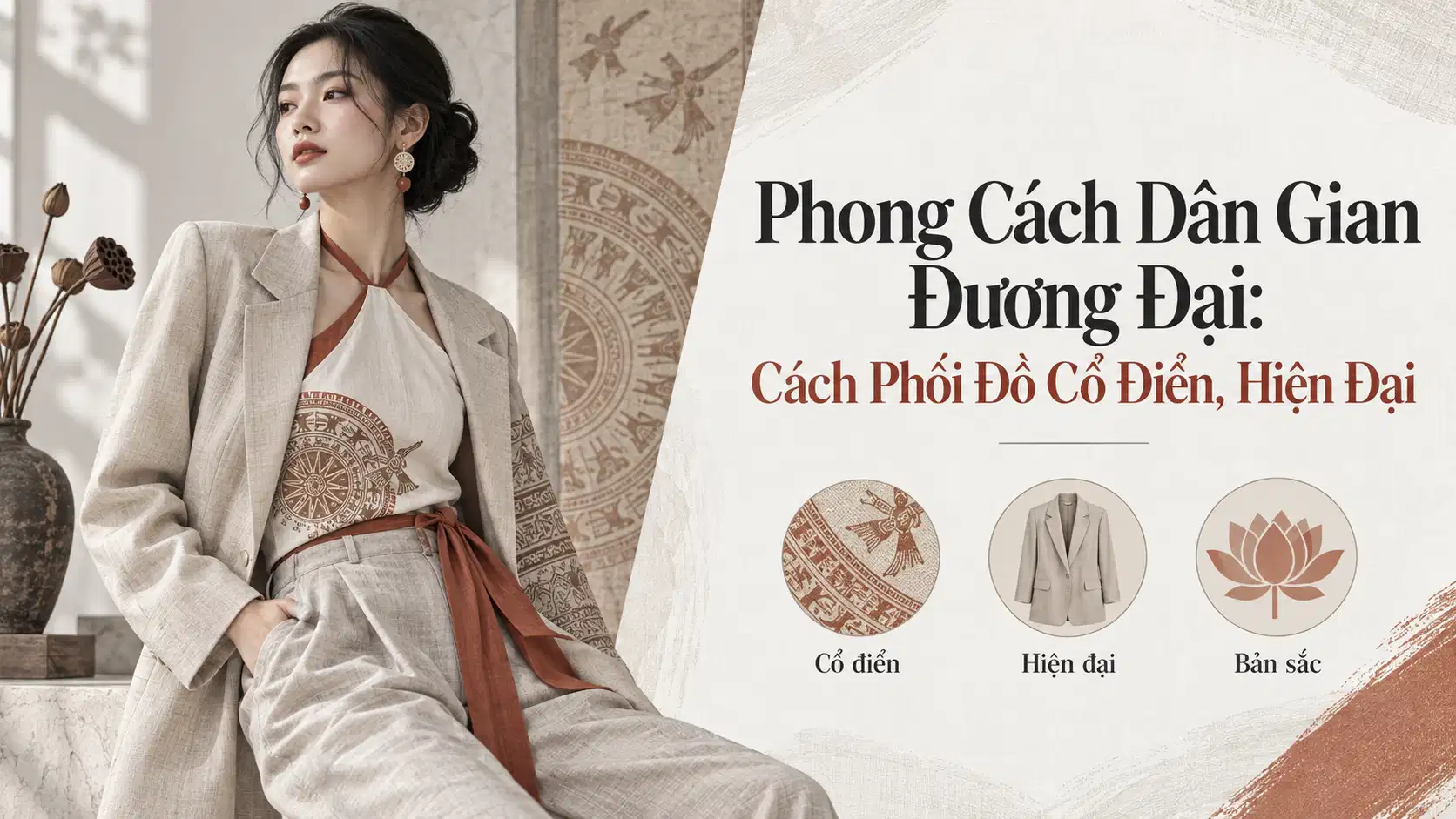 Phong Cách Dân Gian Đương Đại: Cách Phối Đồ Cổ Điển, Hiện Đại