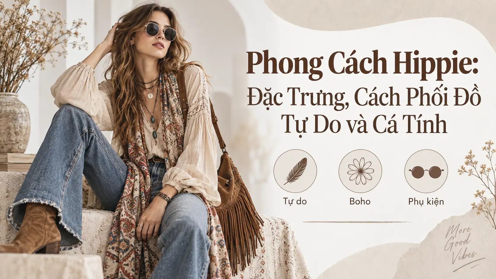 Phong Cách Hippie: Đặc Trưng, Cách Phối Đồ Tự Do và Cá Tính