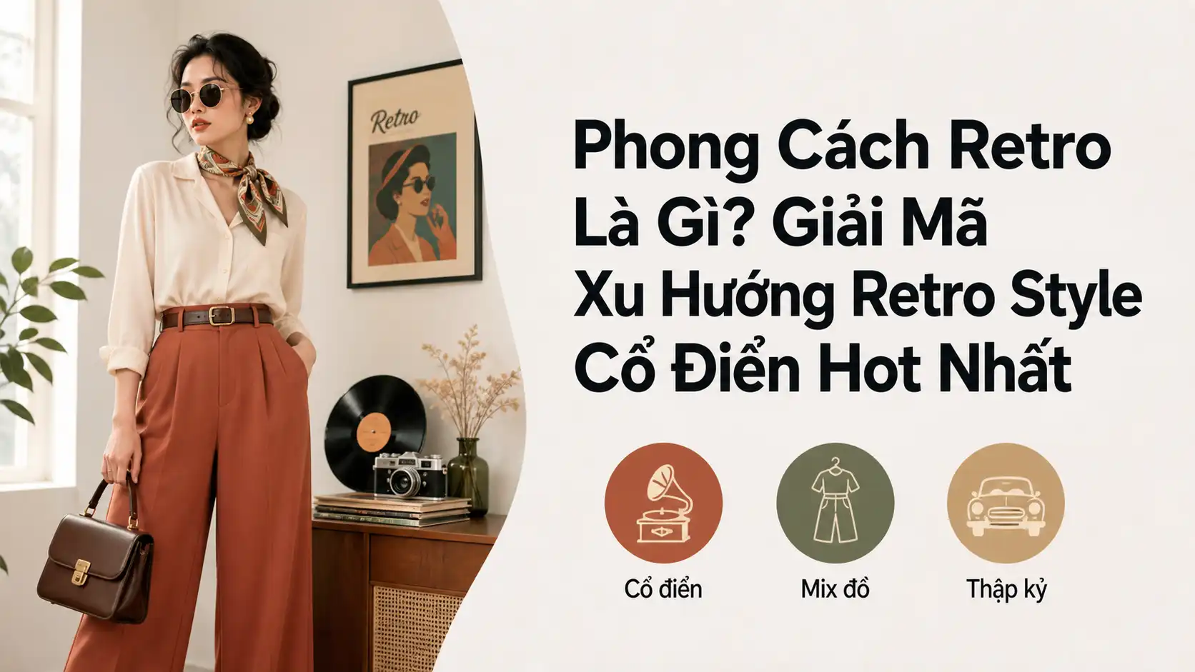 Phong Cách Retro Là Gì? Cách Phối Đồ Cổ Điển, Đậm Chất Riêng