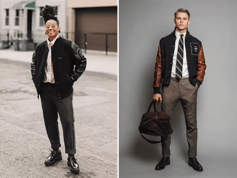 Biến tấu smart-casual với áo jacket nam Phong cách smart casual khi phối áo jacket cùng quần tây