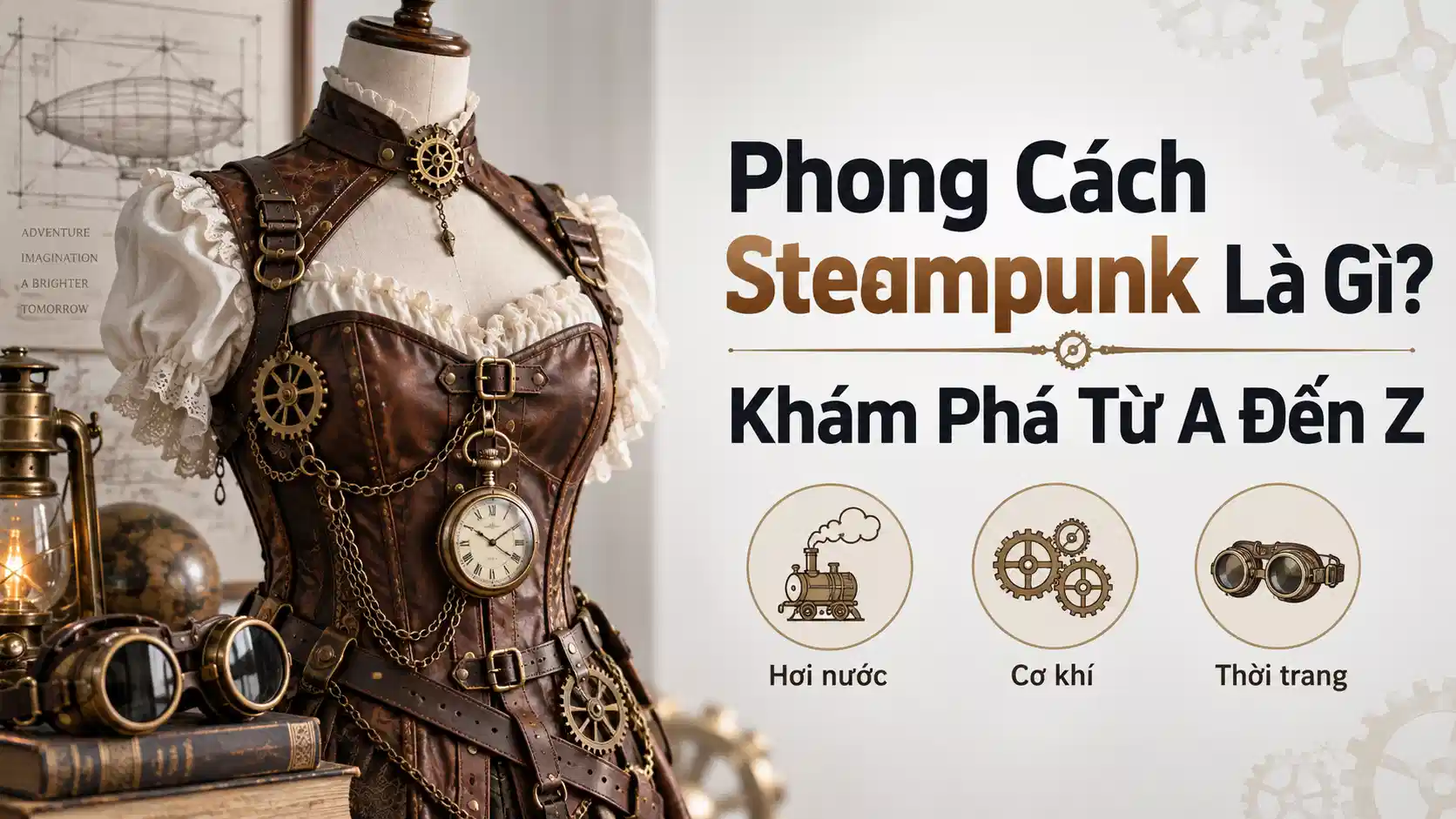 Phong Cách Steampunk Là Gì? Khám Phá Từ A Đến Z