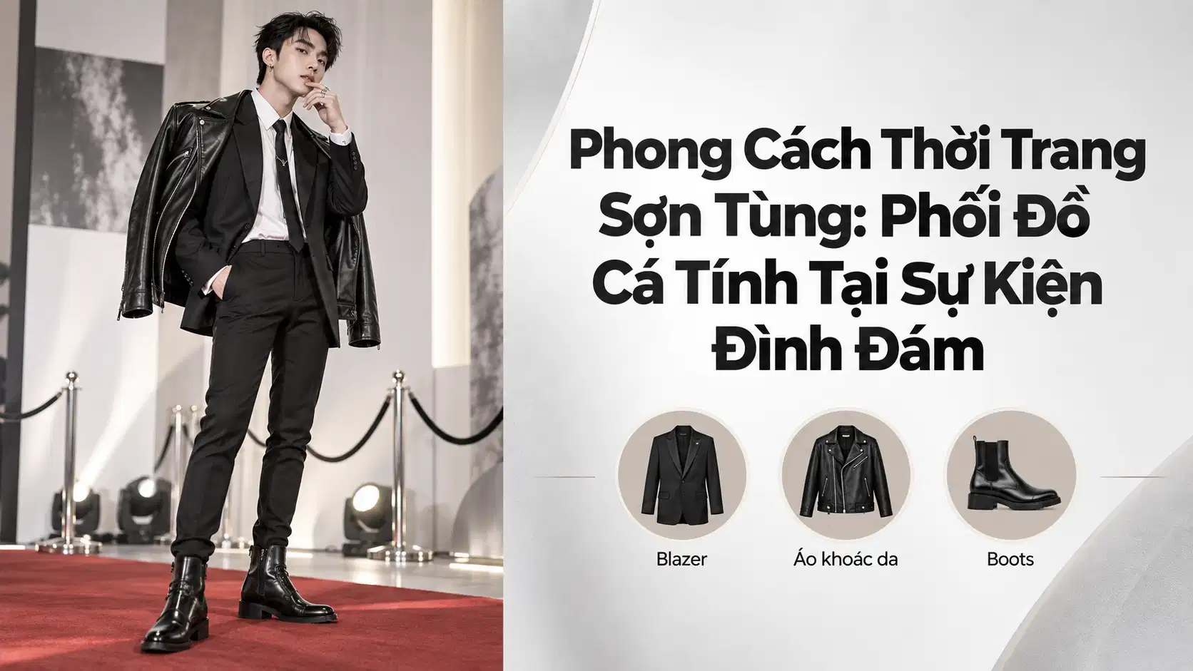 Phong Cách Thời Trang Sơn Tùng: Phối Đồ Cá Tính Tại Sự Kiện Đình Đám
