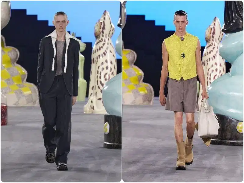 Phụ kiện và giày dép cách tân trong bộ sưu tập Dior Men