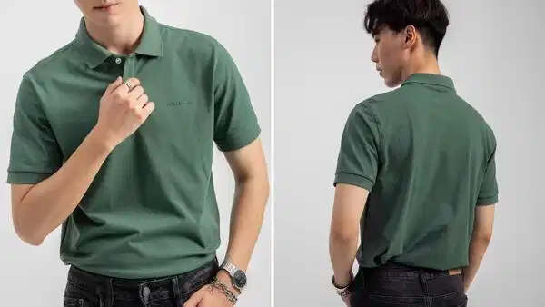 Áo polo nam Poloman phom dáng đứng cá tính