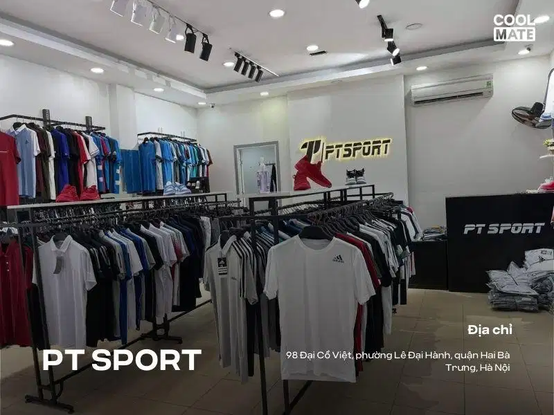 Mẫu mã quần áo thể thao nam đa năng tại PT Sport