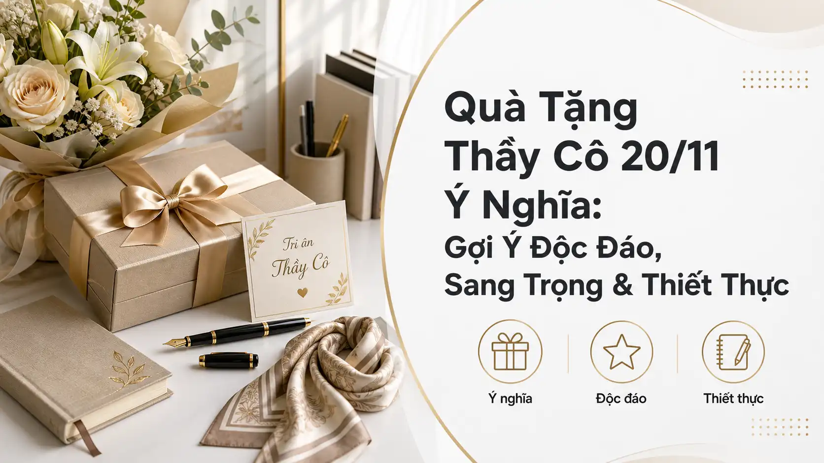 Quà Tặng Thầy Cô 20/11 Ý Nghĩa, Độc Đáo & Sang Trọng