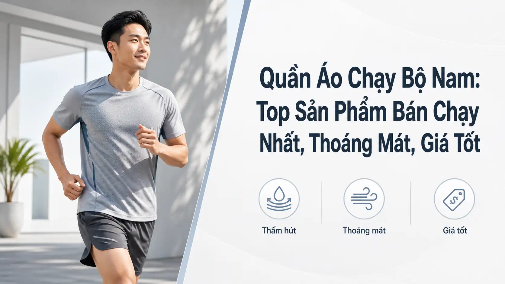 Quần Áo Chạy Bộ Nam Thoáng Mát, Bán Chạy, Giá Tốt