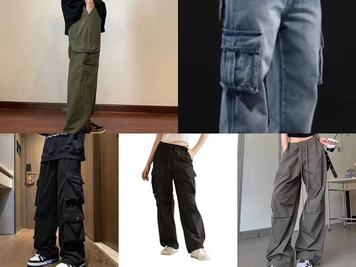 Đa dạng chất liệu may quần túi hộp từ kaki đến denim Đa dạng chất liệu may quần túi hộp từ kaki đến denim