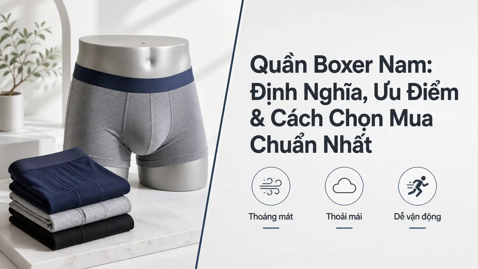 Quần Boxer Nam Là Gì? Ưu Điểm Và Cách Chọn Mua Phù Hợp