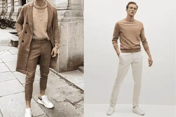 Quần chinos nam phom ôm vừa vặn Quần chinos nam phom ôm vừa vặn