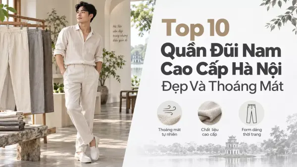 Top 10 Quần Đũi Nam Cao Cấp Hà Nội Đẹp Và Thoáng Mát