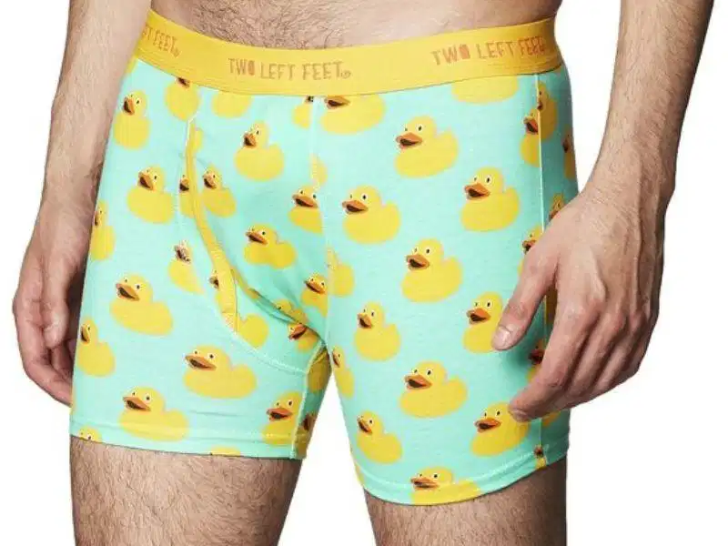Quần lót nam in hình con vịt Quần lót nam in hình con vịt