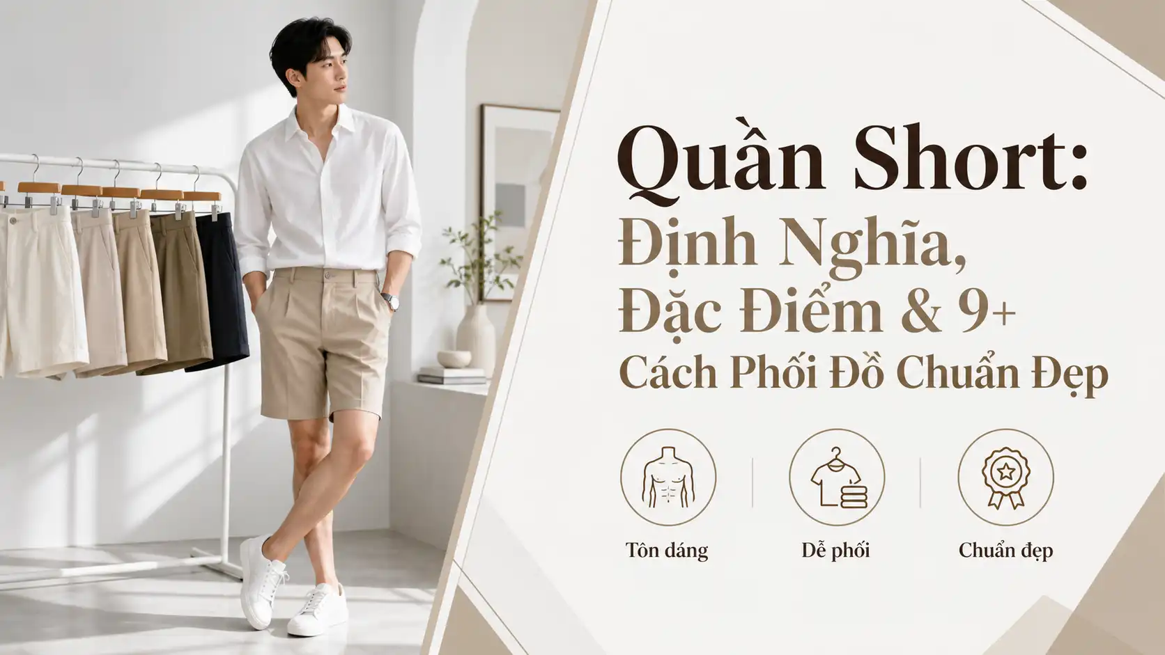Quần Short Là Gì? Đặc Điểm & Cách Phối Đồ Chuẩn Đẹp