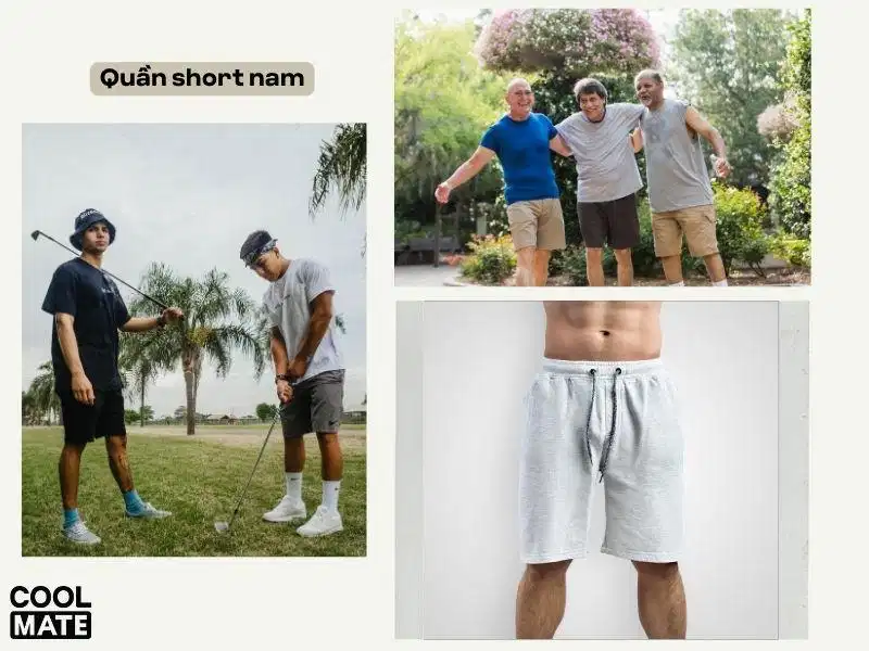 Quần short nam Quần short nam mặc nhà