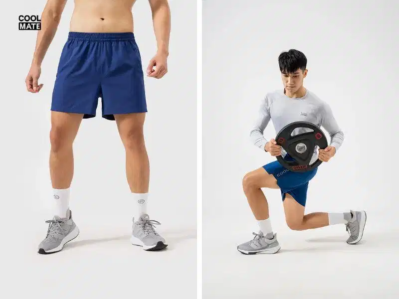 Quần short nam xanh dương từ Nobi Fashion Quần short nam xanh dương từ Nobi Fashion