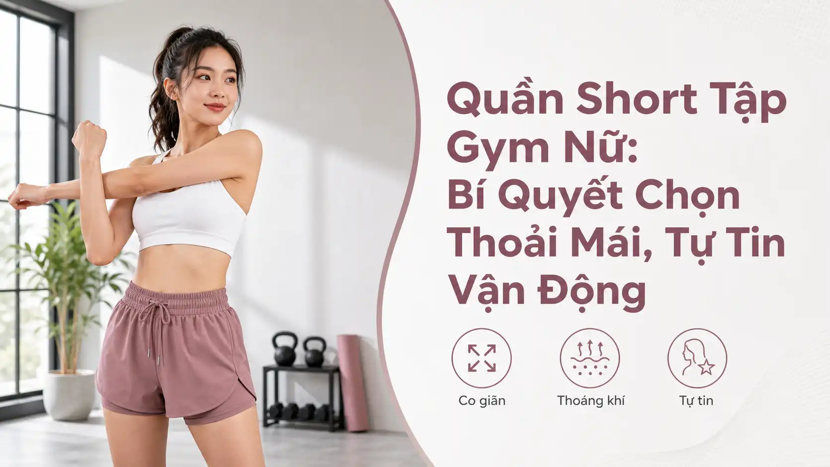 Quần Short Tập Gym Nữ: Cách Chọn Thoải Mái & Tự Tin
